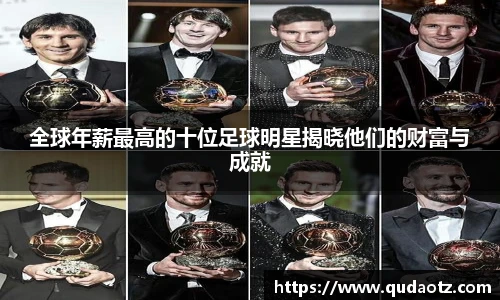全球年薪最高的十位足球明星揭晓他们的财富与成就