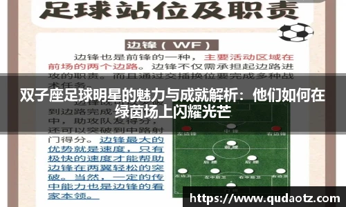 双子座足球明星的魅力与成就解析：他们如何在绿茵场上闪耀光芒